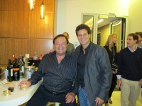 Famed Actor Paul Sorvino and his nephew Golden Door International Film Director;  Bill Sorvino pictured at the Saturday, October 1st Cocktail Launch Party. 
