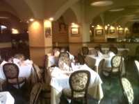 The beautful dining room at La Reggia Restaurant in Secaucus
