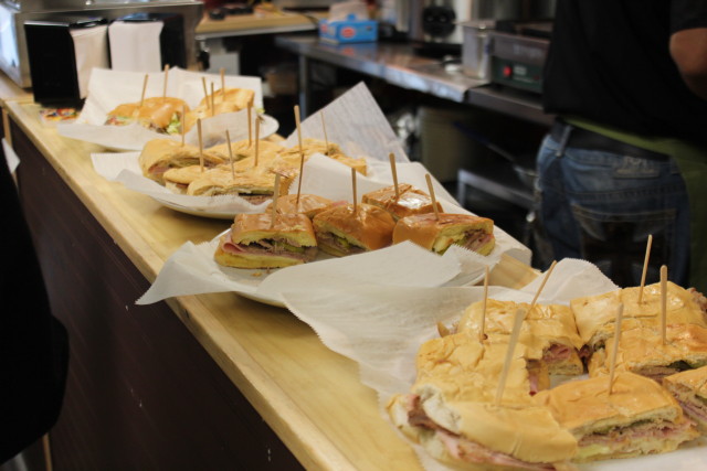 Sandwiches sold at Babalu Cuban Cafe in Ft Lee 