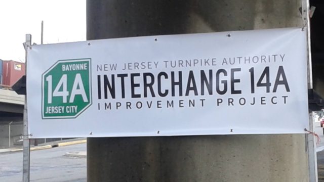 NJ Turnpike 14A Construction Project 