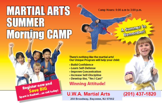 UWA Martial Arts Summer Program 