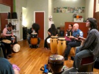 Drum Circle at Grassroots Community Space in JerseyCity
