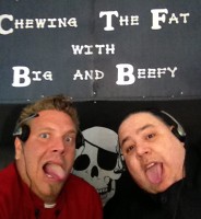 Chef's Rob Burmeister and co-host Clemenza Caserta, Jr.