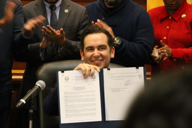 Mayor Fulop signs executive order Re-Affirming Jersey City Sanctuary City