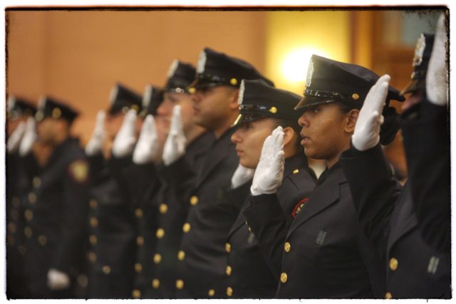 Jersey City Police Swearing in 