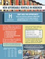Hoboken Affordable housing units 