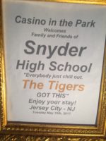 Casino in the park host party for snyder high school 