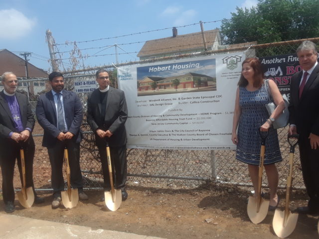 Ground Broken in Bayonne for Hobart Housing Project