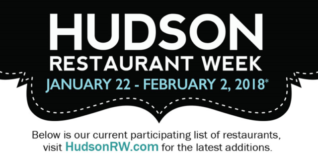 Hudson Restaurant Week 2018