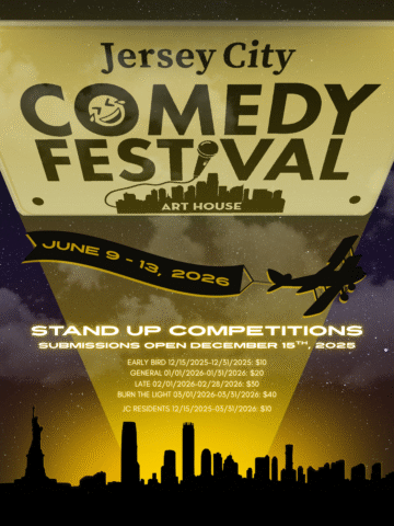Comedy Festival in Jersey CIty for 2026 poster