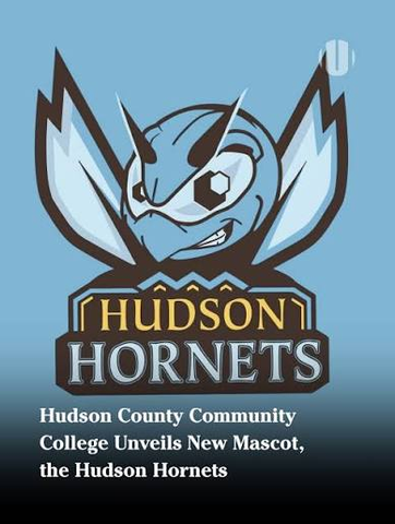 Hudson Hornets Logo Hudson County community college